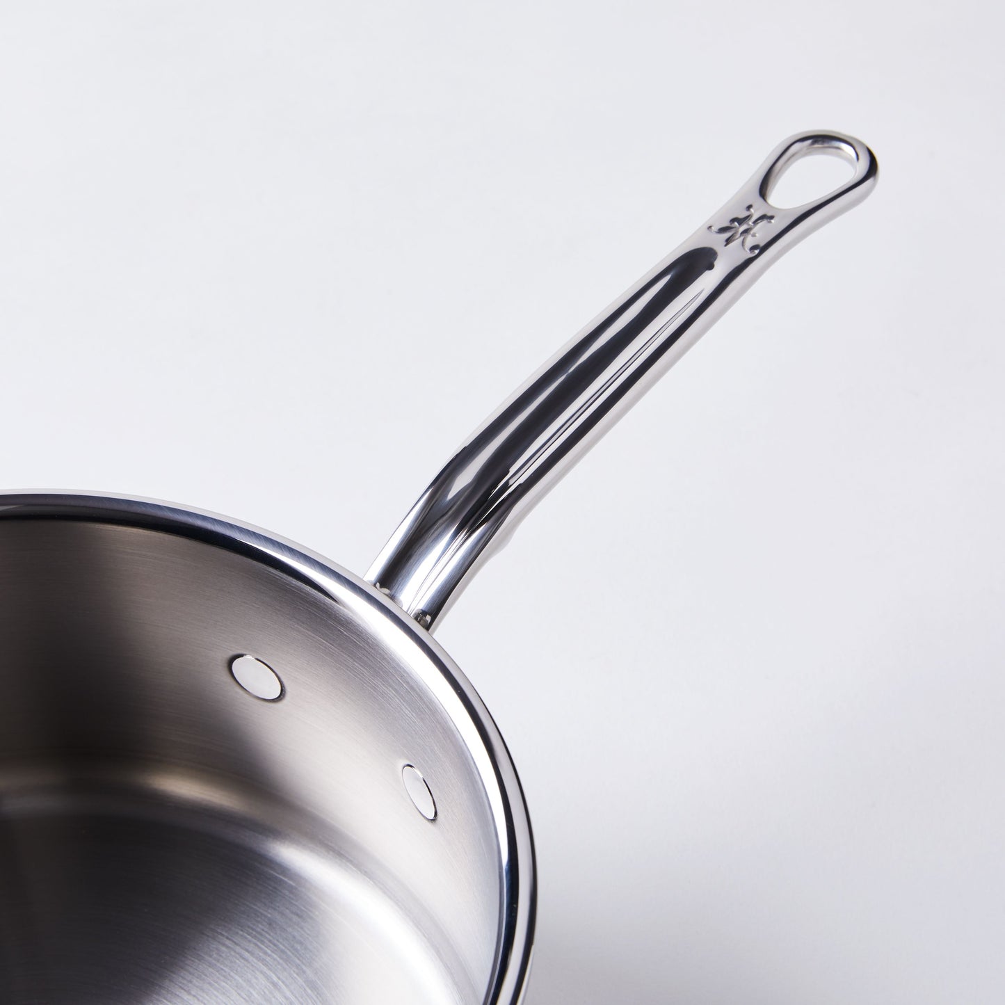 Hestan ProBond Forged Stainless-Steel Saucepan With Lid