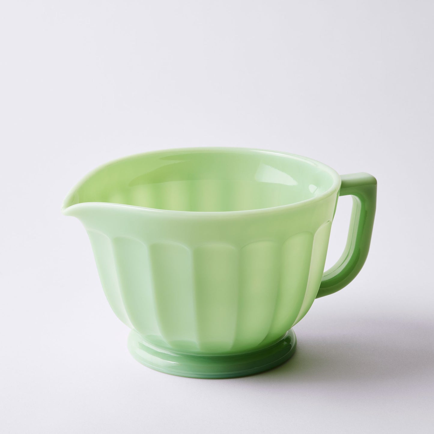 Mosser Colored Glass Batter Bowl