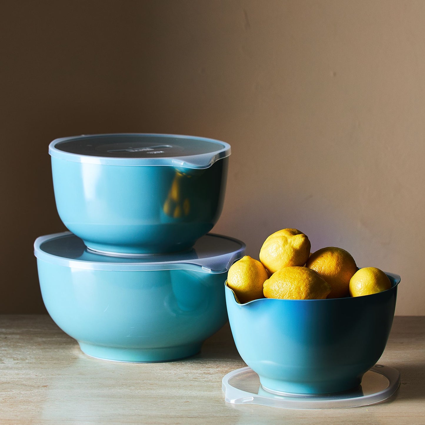 Margrethe Nested Mixing Bowls With Lids