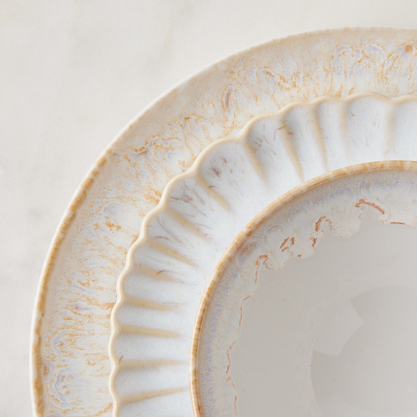 Mediterranean Reactive Glaze Dinnerware