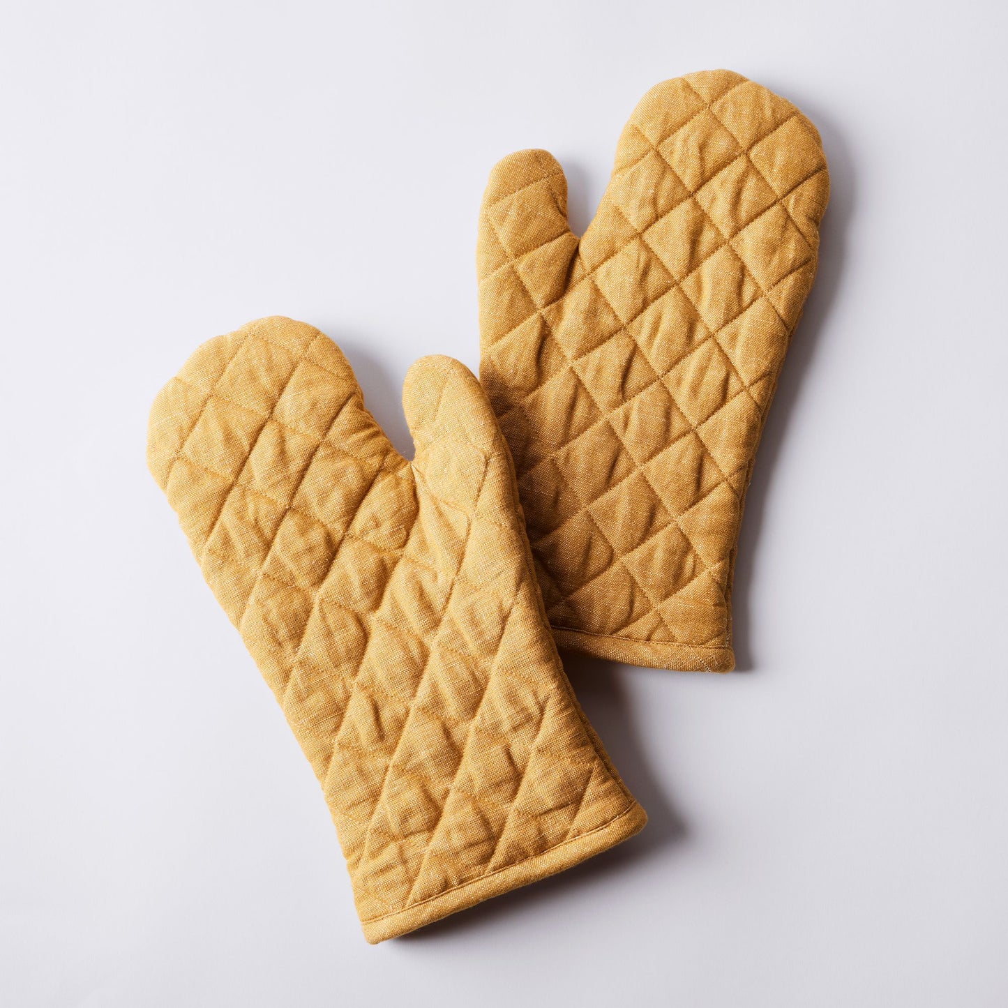 Food52 Linen Cotton Oven Mitts, Set of 2