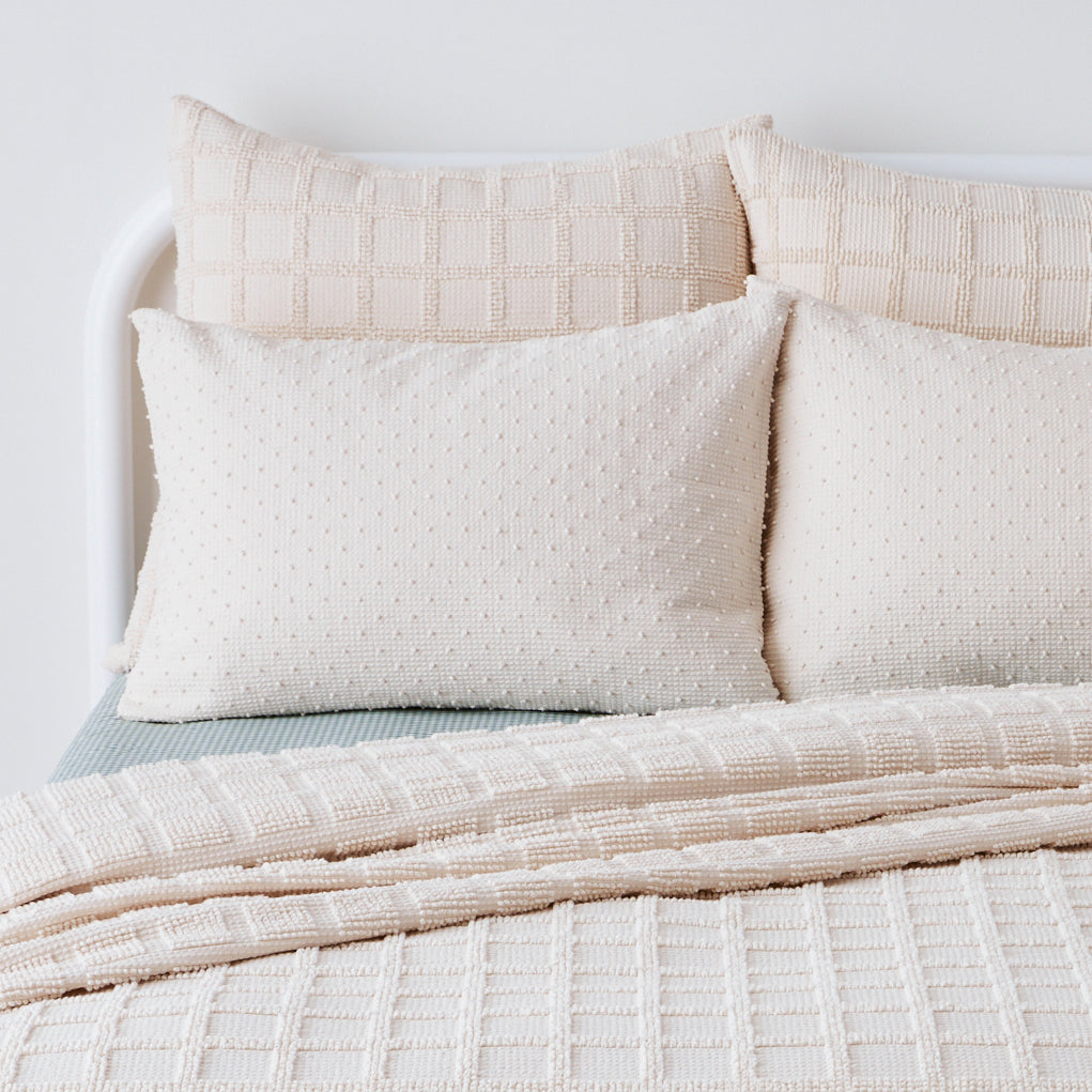 Popcorn Dot Pillow Sham