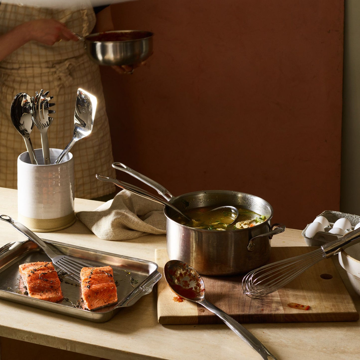 Hestan Stainless-Steel Kitchen Tools