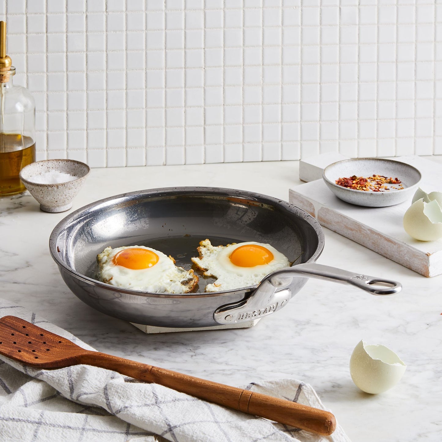 Hestan NanoBond Stainless-Steel Skillet