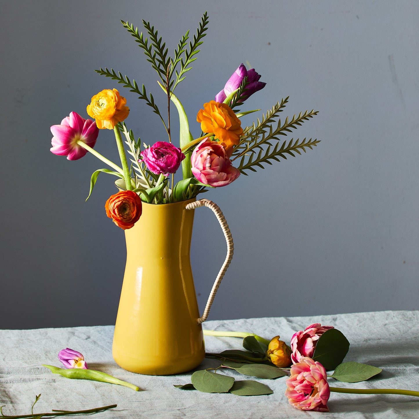 Dansk Købenstyle Wrapped Handle Water Pitcher