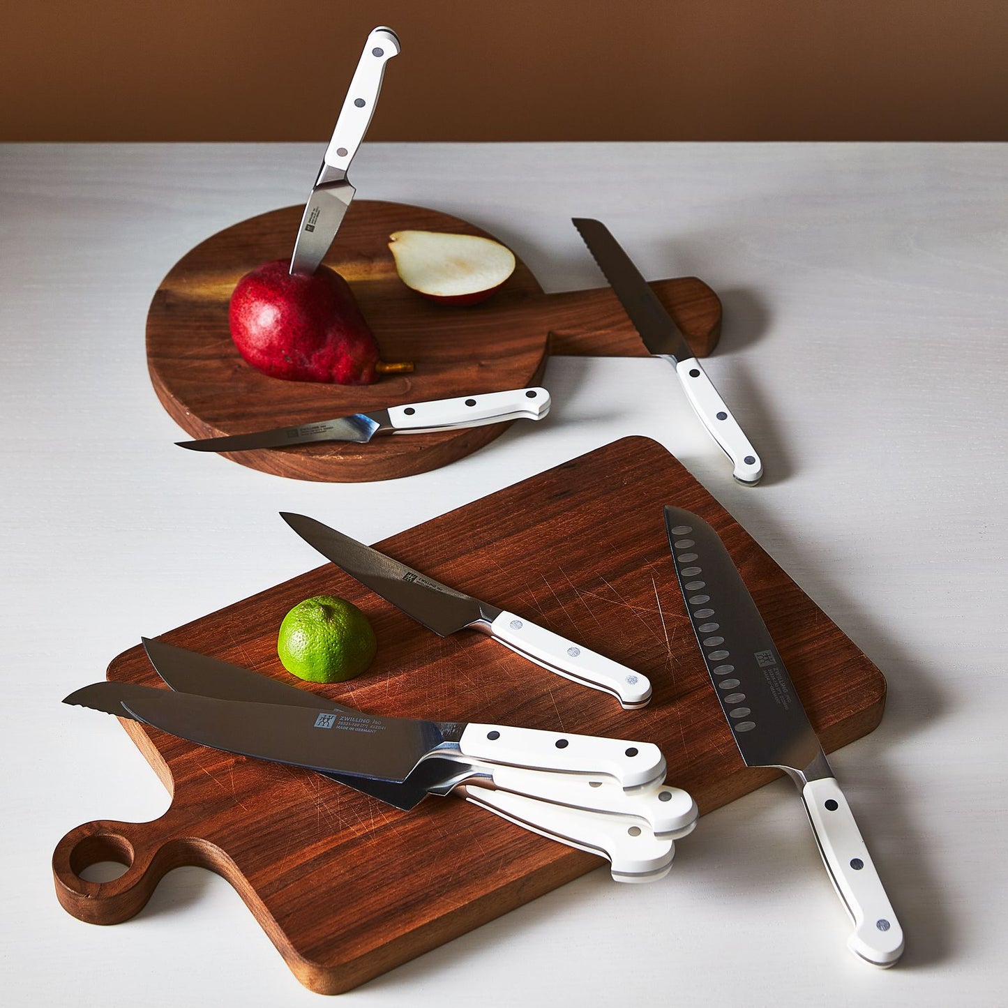 Zwilling Pro Le Blanc Kitchen and Steak Knives