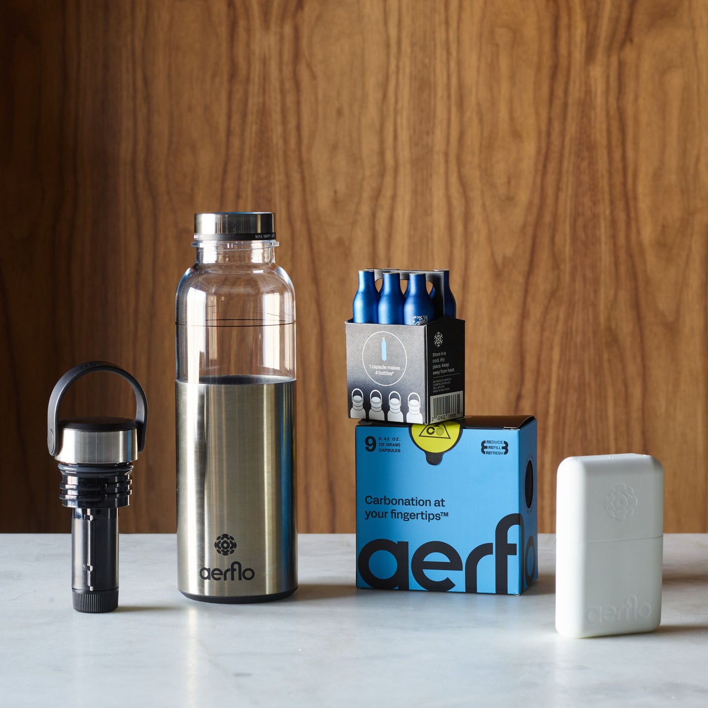 Portable Sparkling Water Bottle Kit