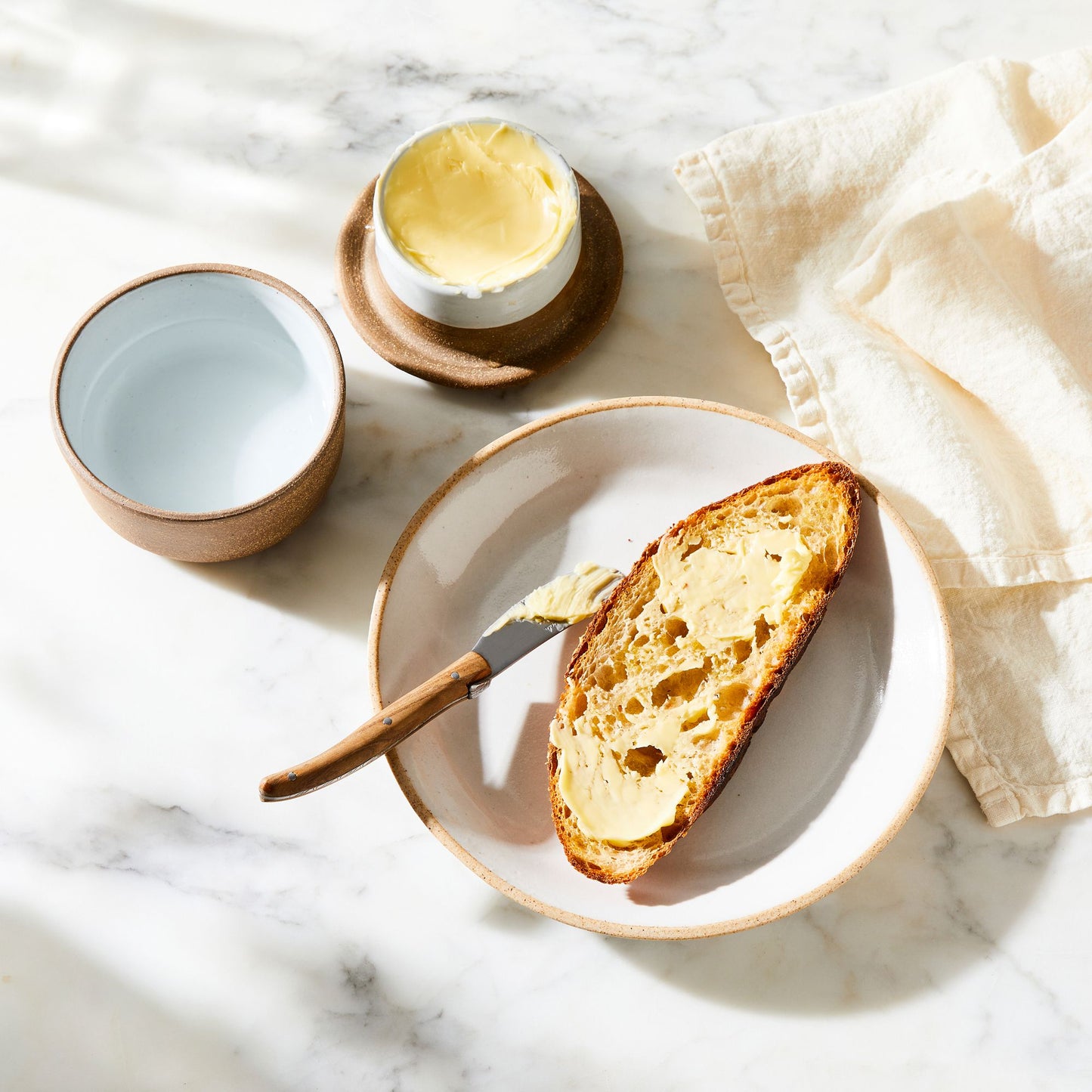 French Ceramic Butter Keeper