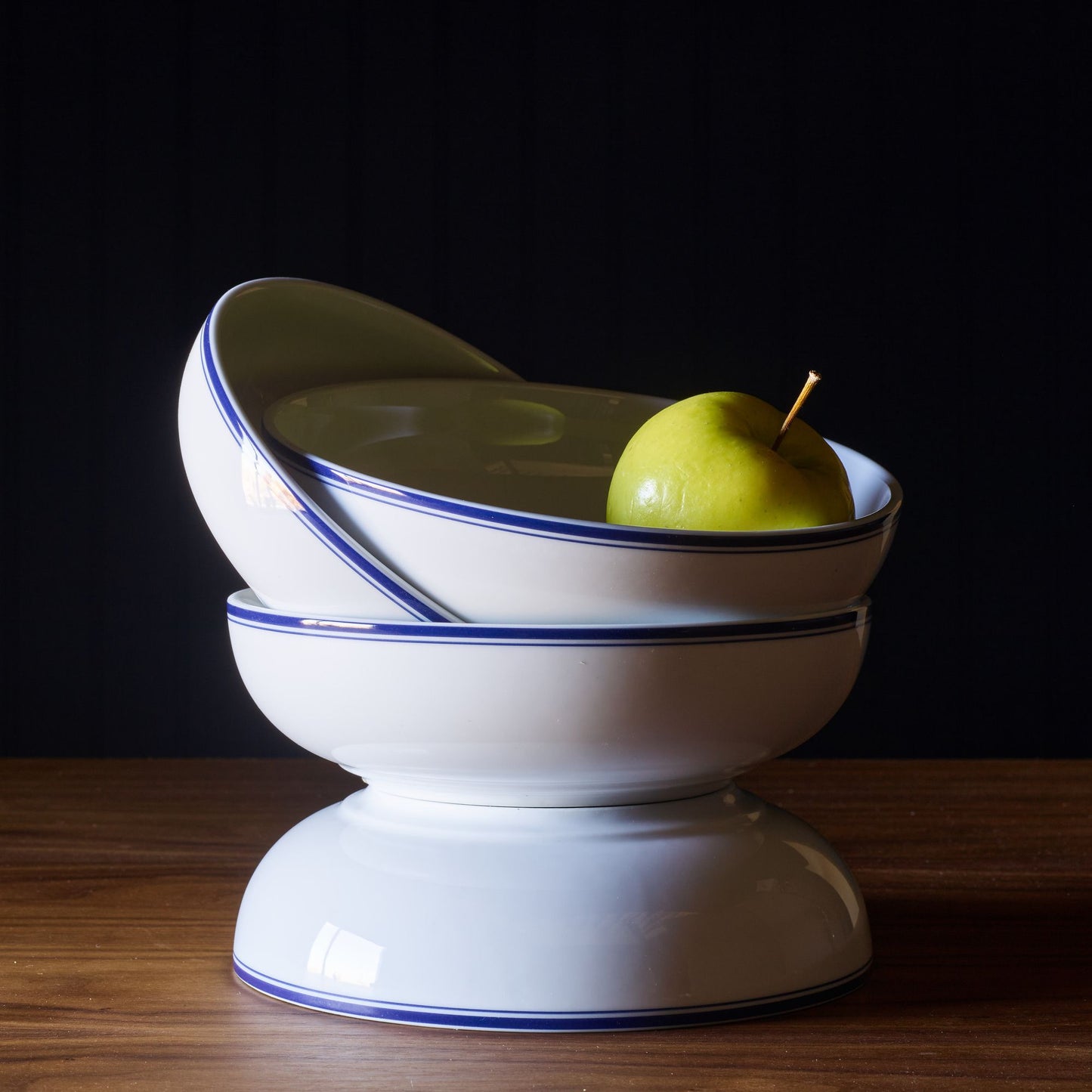Dansk Christianshavn Blue Porcelain Dinnerware & Serveware