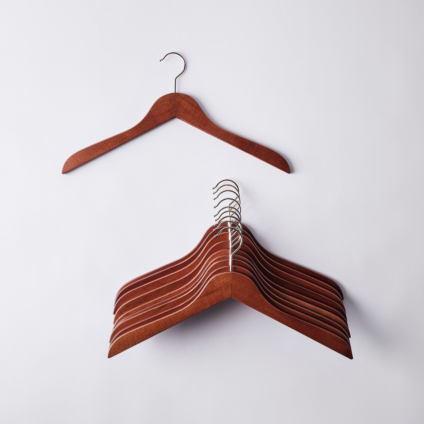 MAWA Handcrafted Beechwood Hangers