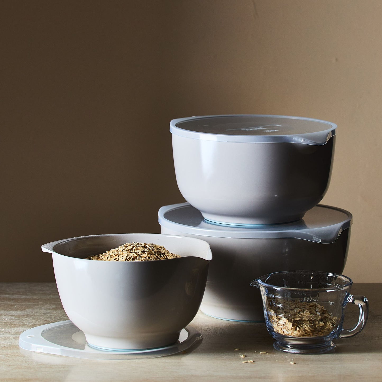 Margrethe Nested Mixing Bowls With Lids