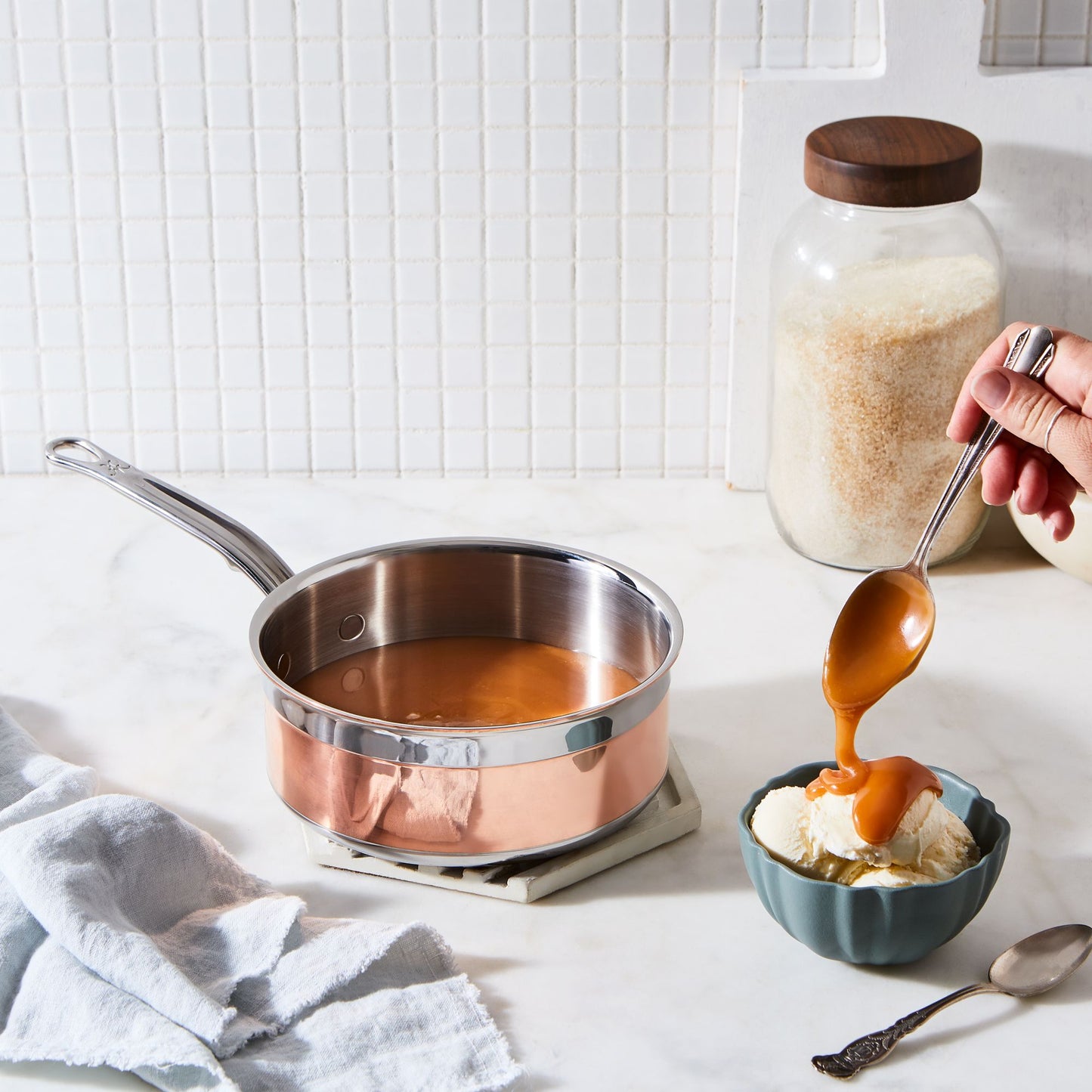 Hestan CopperBond Induction Copper 10-Piece Cookware Set
