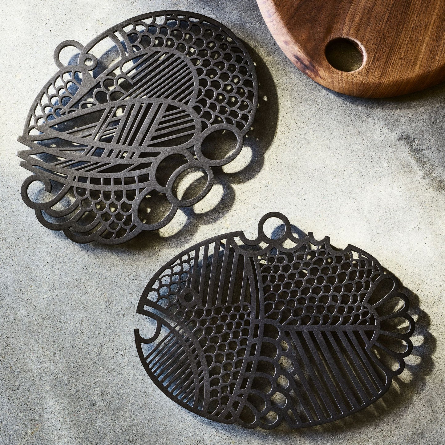 Dansk Gunnar Cyrén Cast-Iron Trivets