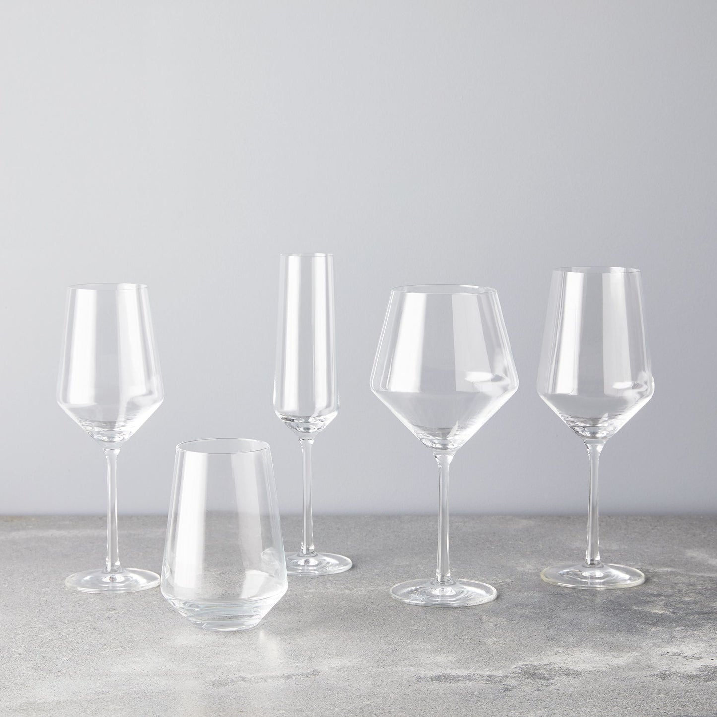 Pure Wine Glasses, Set of 6