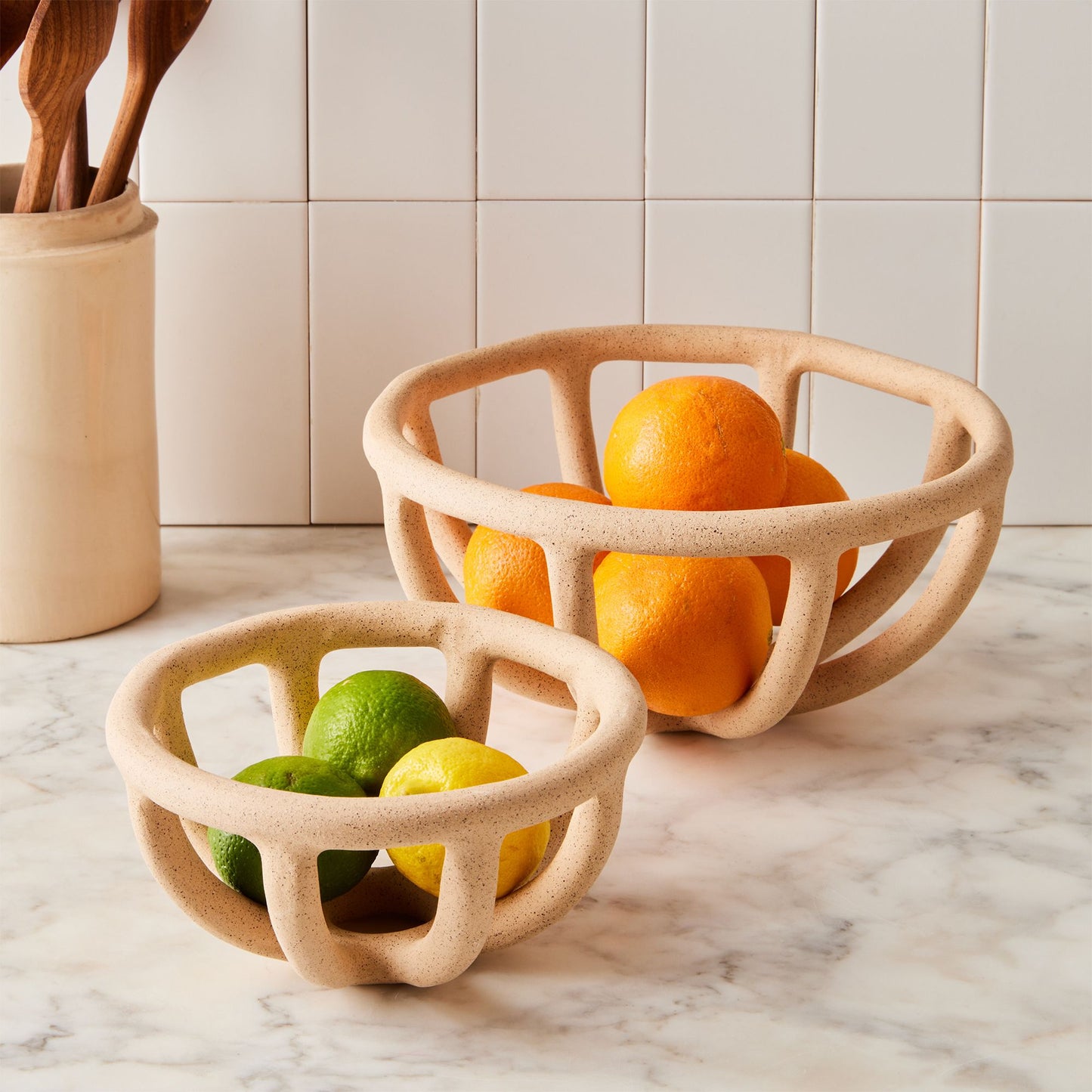 SIN Handmade Prong Fruit Bowl