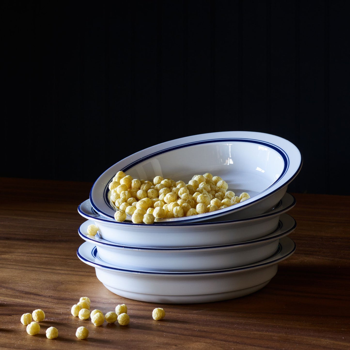 Dansk Christianshavn Blue Porcelain Dinnerware & Serveware