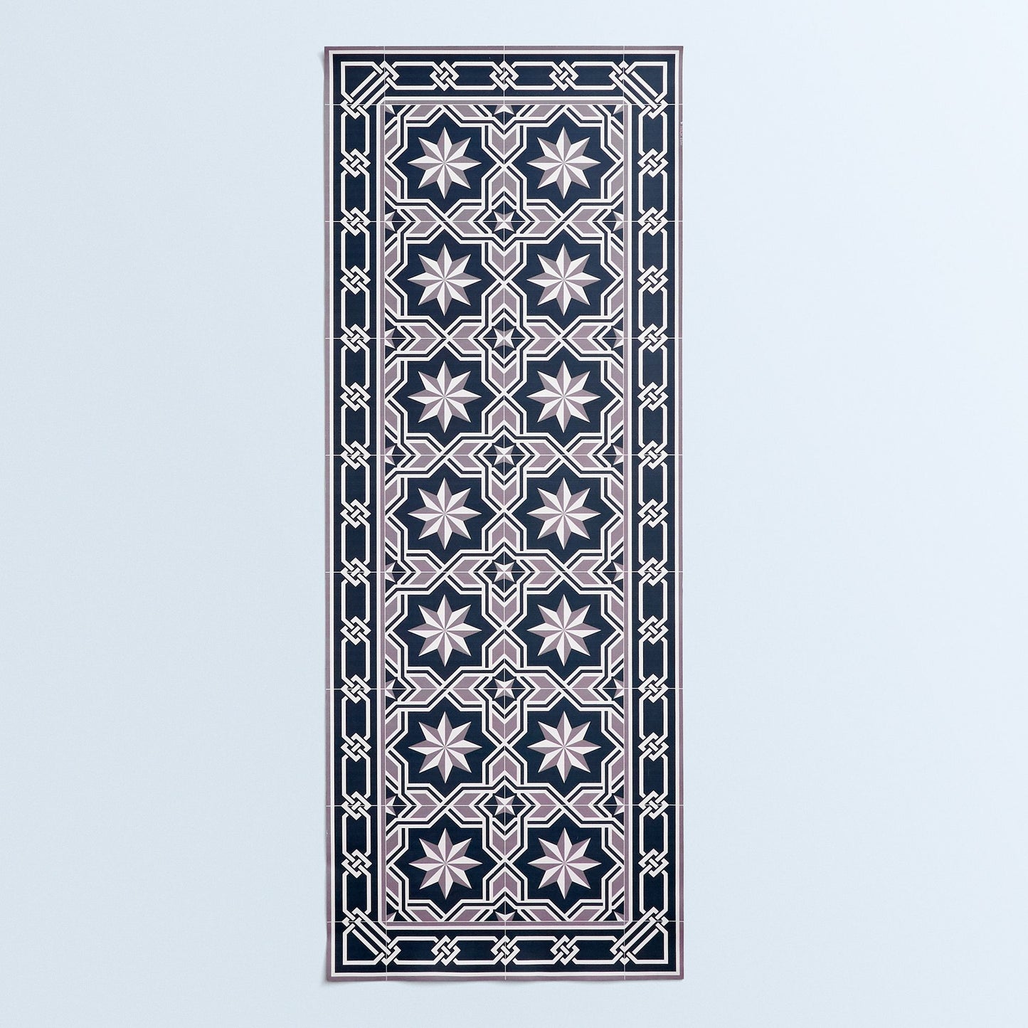 Mediterranean Vinyl Kitchen Floor Mats & Runners