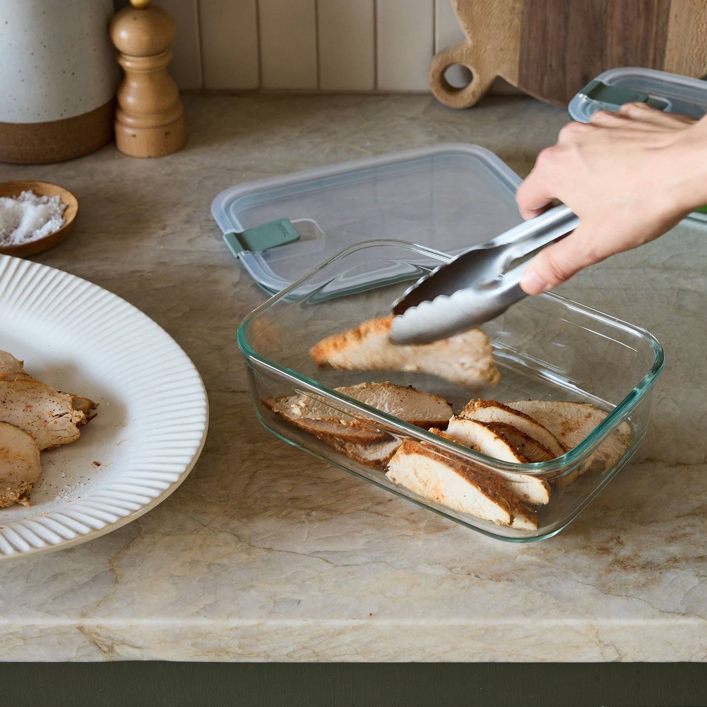 EasyClip Glass Food Storage Boxes