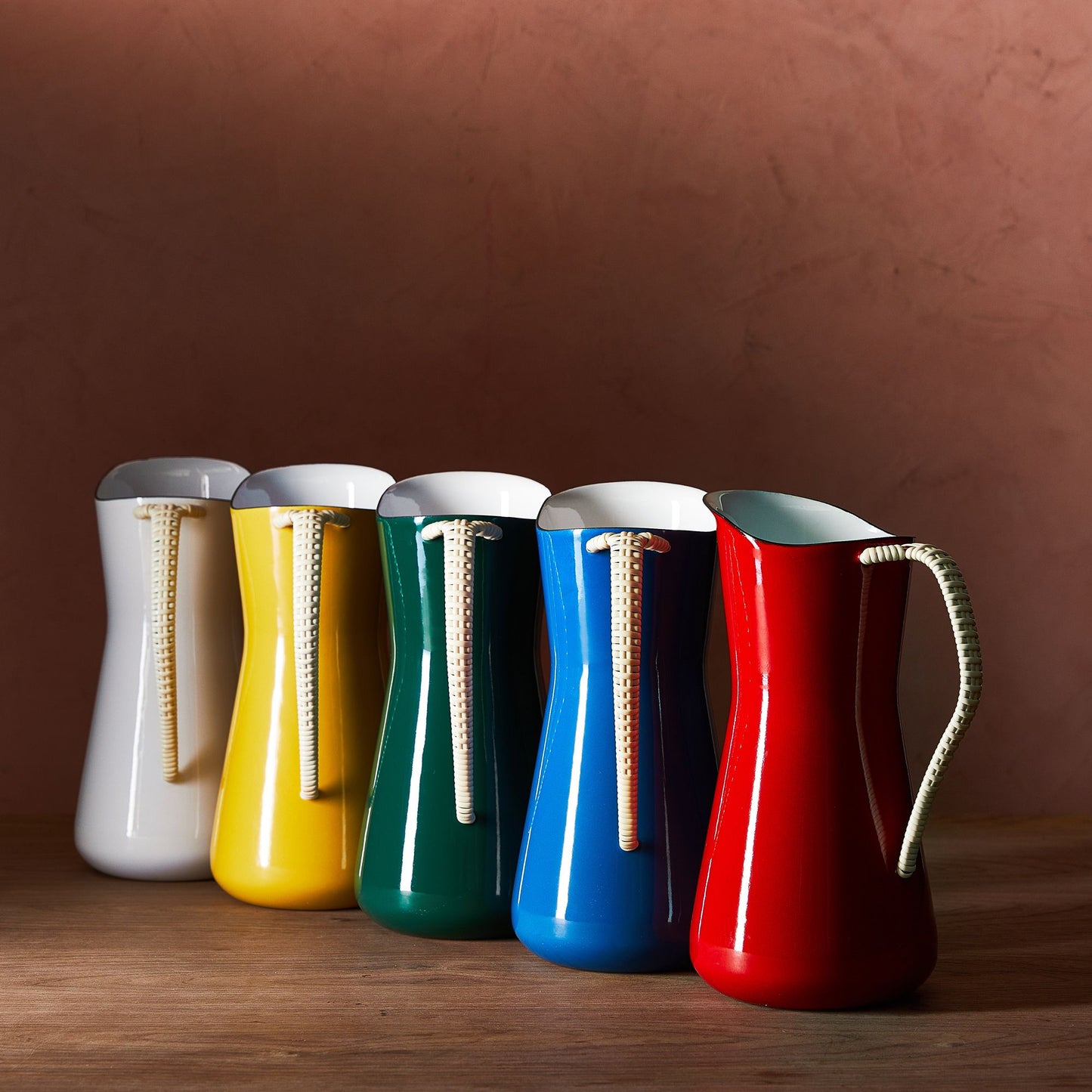 Dansk Købenstyle Wrapped Handle Water Pitcher