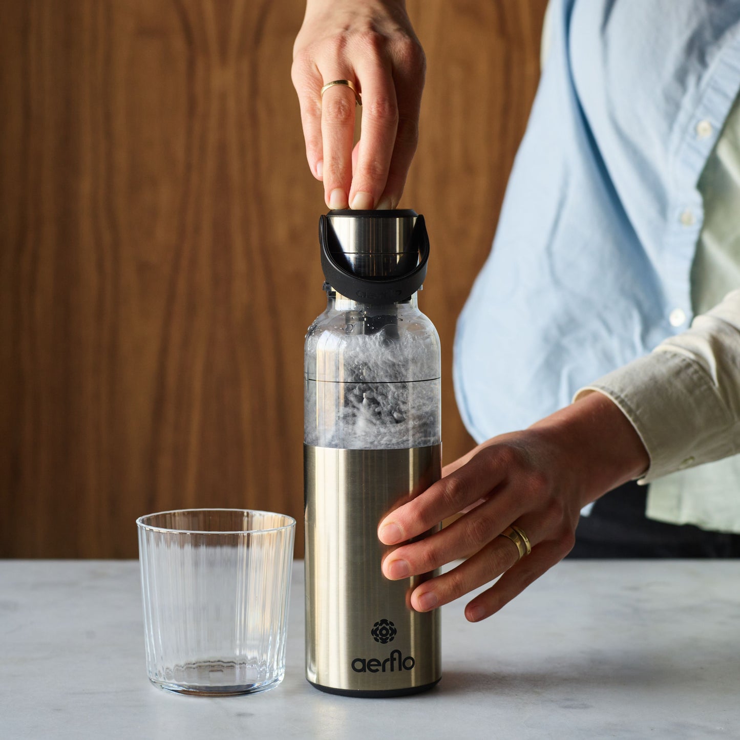 Portable Sparkling Water Bottle Kit