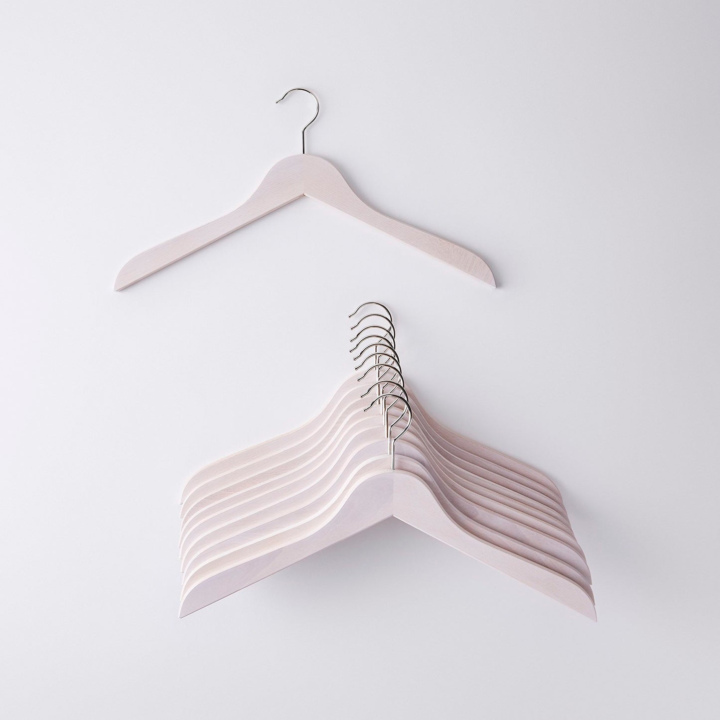 MAWA Handcrafted Beechwood Hangers