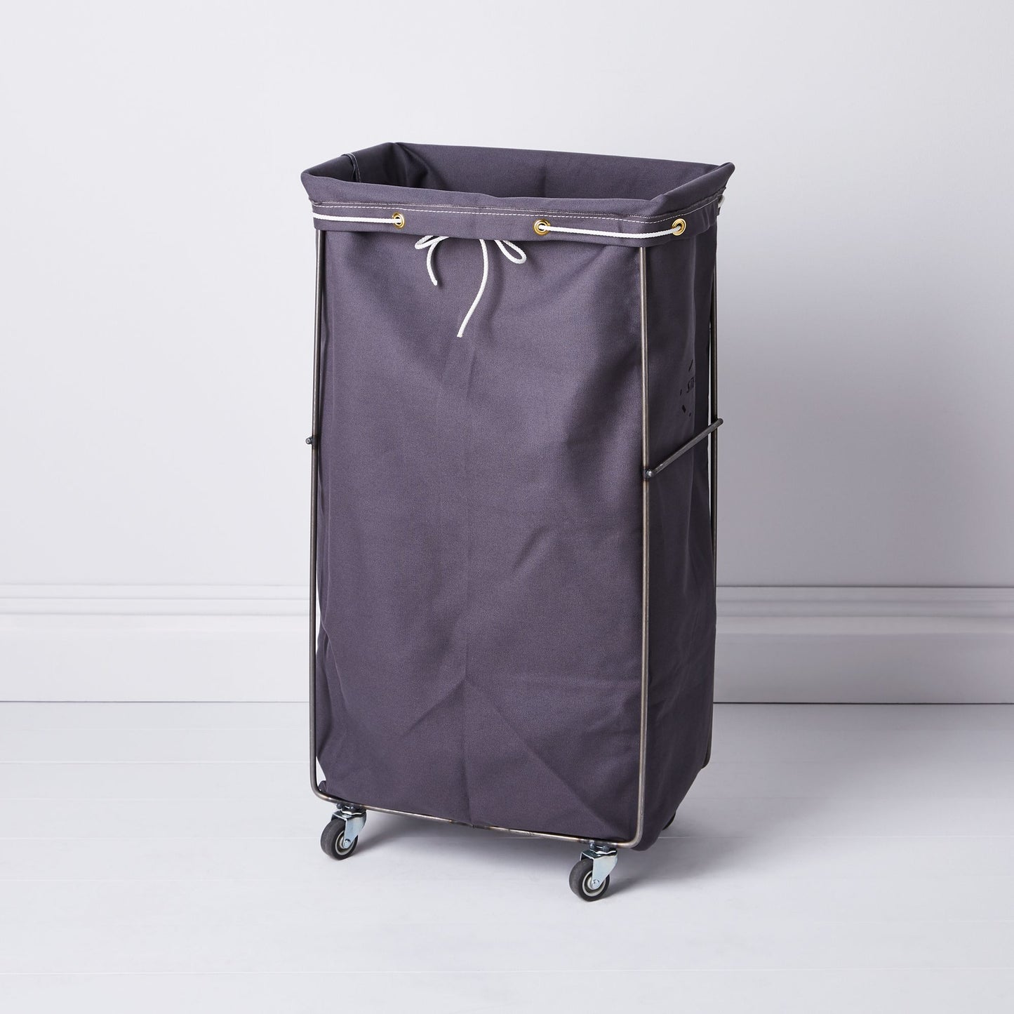Narrow Elevated Laundry Basket