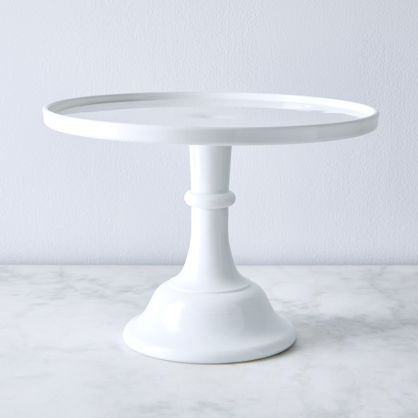 Mosser Colored Glass Cake Stand
