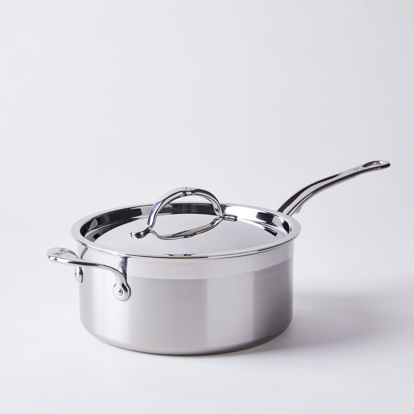 Hestan ProBond Forged Stainless-Steel Saucepan With Lid