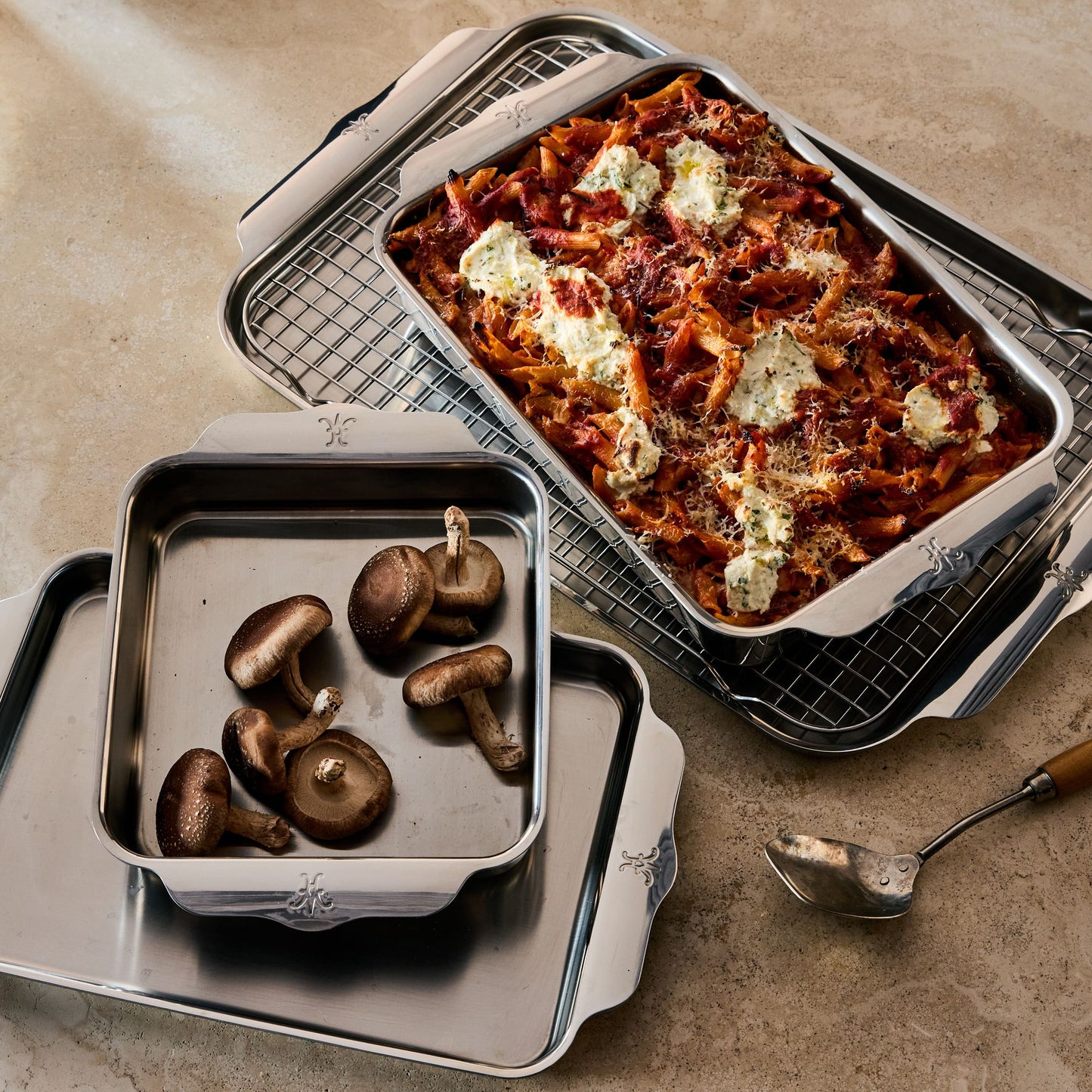 Hestan OvenBond Stainless-Steel Bakeware