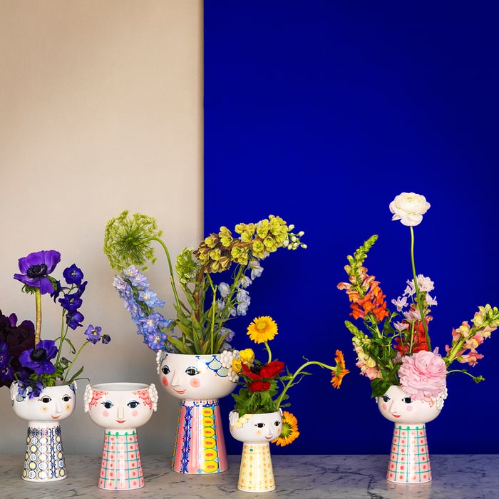 Bjørn Wiinblad Eva Vase, Yellow