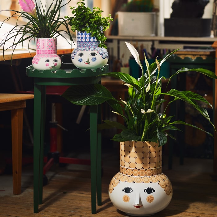 Bjørn Wiinblad Olga Vase, Pink