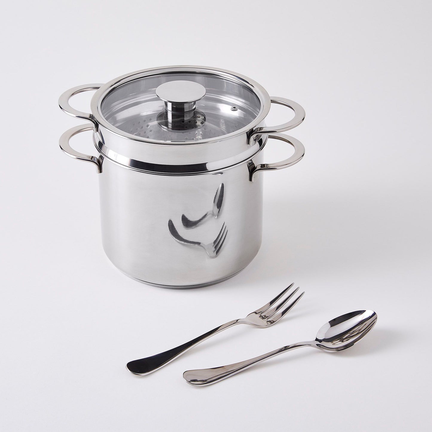 Italian Pasta Pot with Bonus Serving Utensils, 7QT