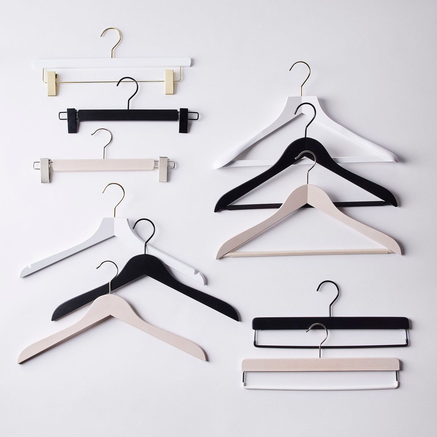 MAWA Handcrafted Beechwood Hangers