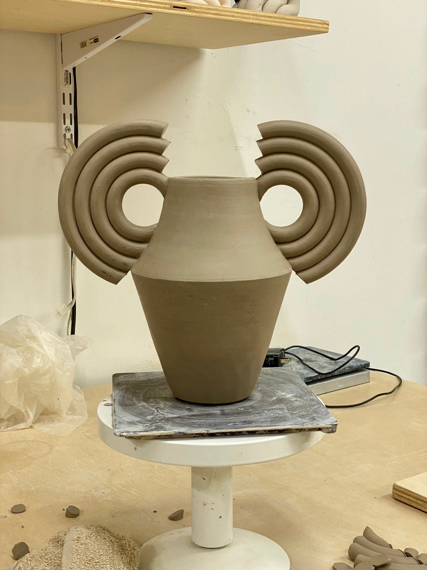Handmade Vase by Beginner Ceramics