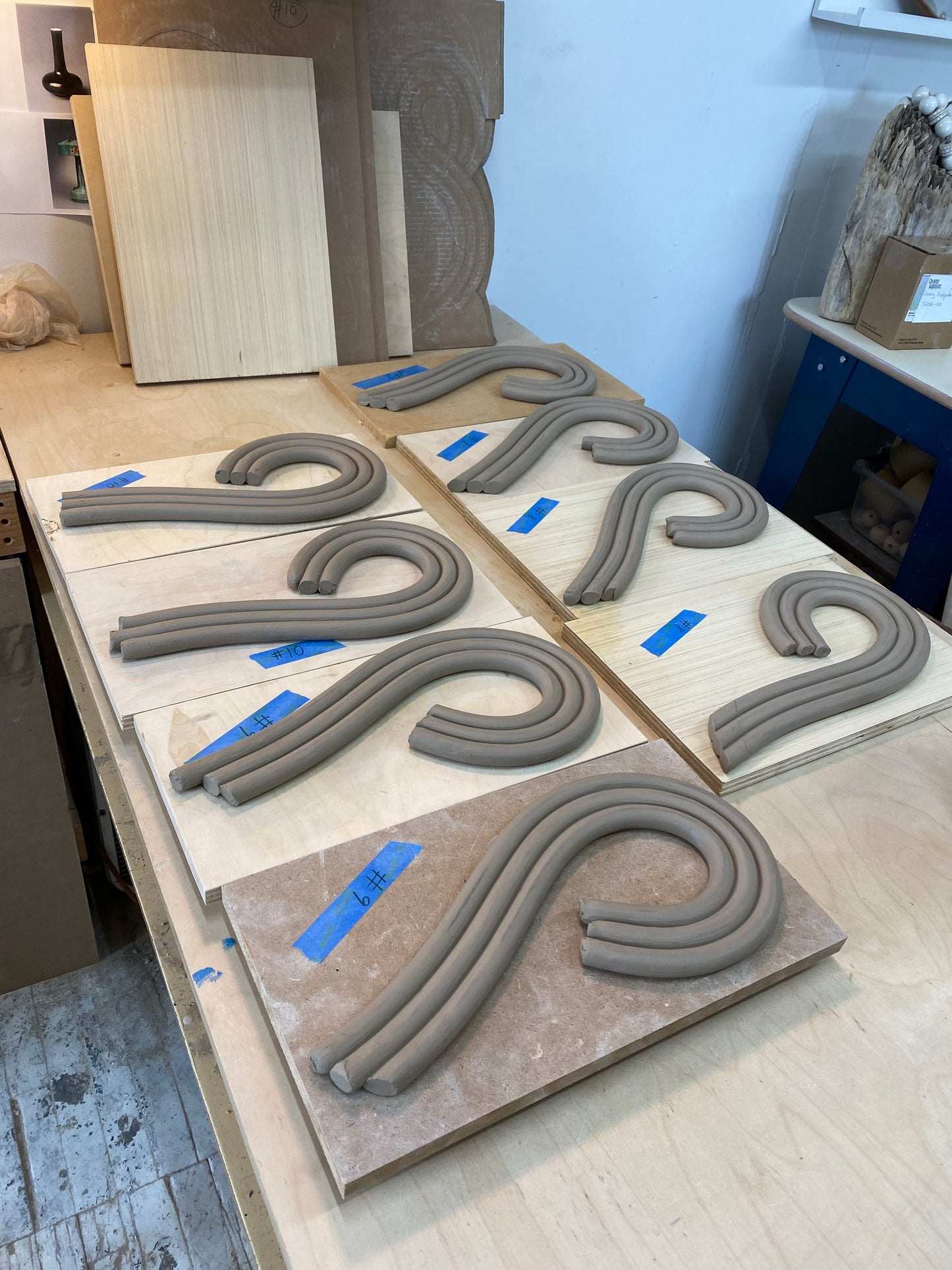 Handmade Arch Vase by Beginner Ceramics (Made to Order)