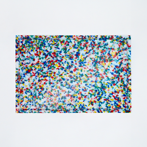 Multicolor Plastic Cutting Board