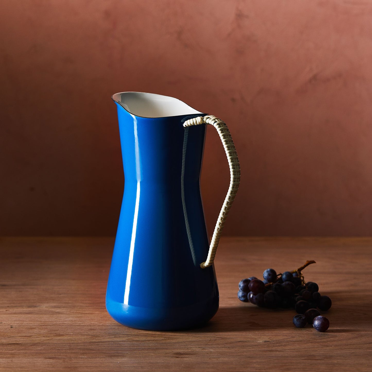 Dansk Købenstyle Wrapped Handle Water Pitcher