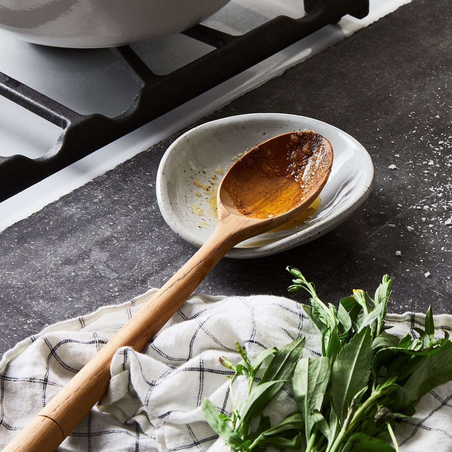 Handmade Ceramic Spoon Rest