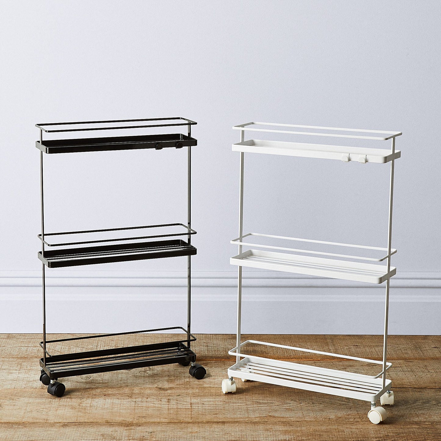 Fit-Anywhere Steel Narrow Rolling Storage Cart