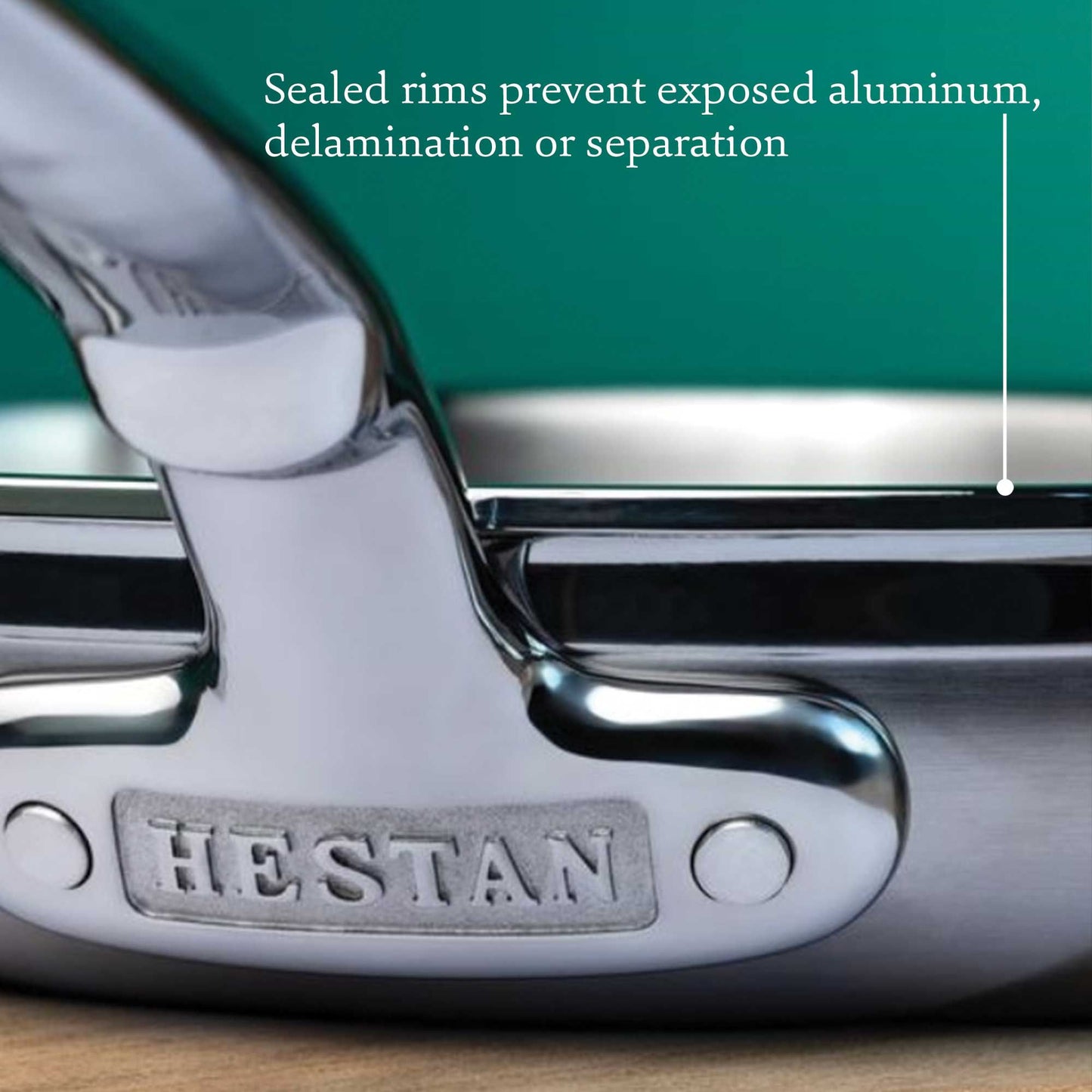 Hestan ProBond Forged Stainless-Steel Saucepan With Lid