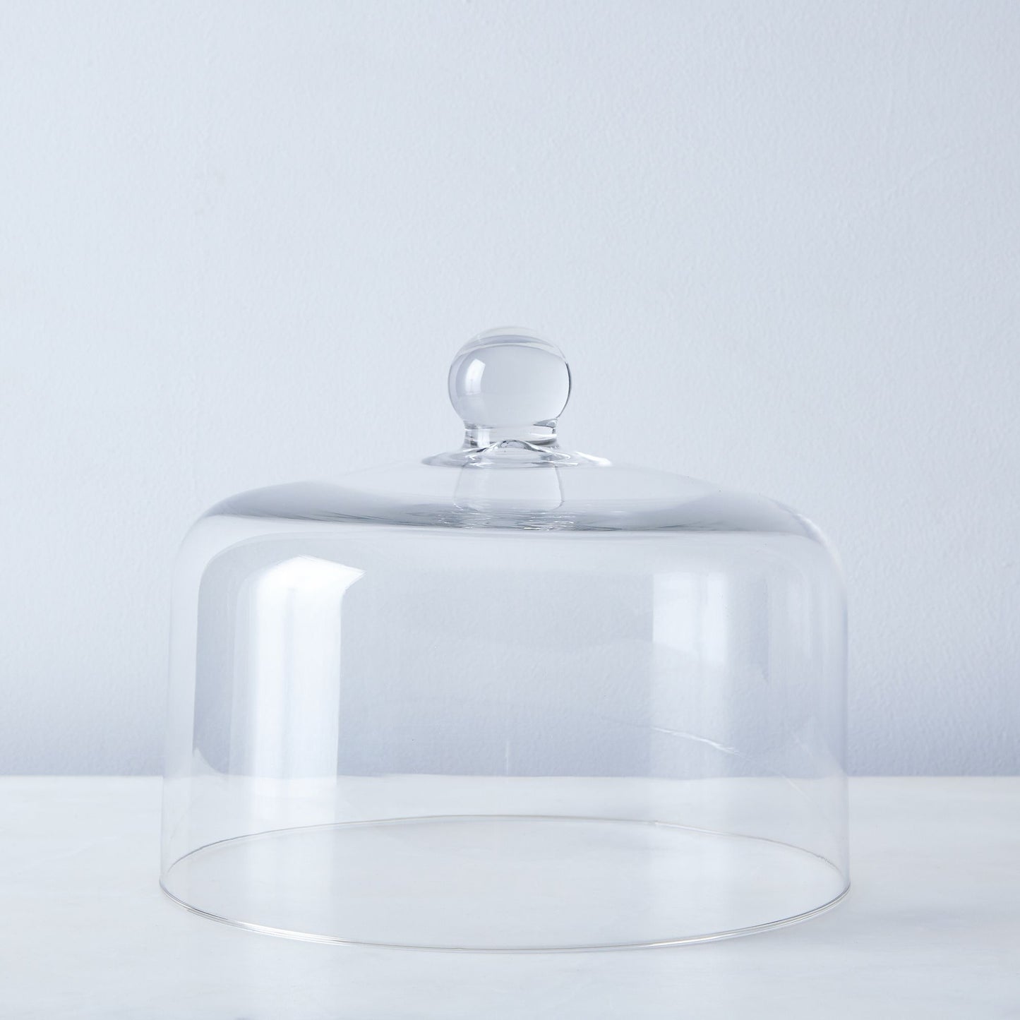 Mosser Blown Glass Cake Stand Dome