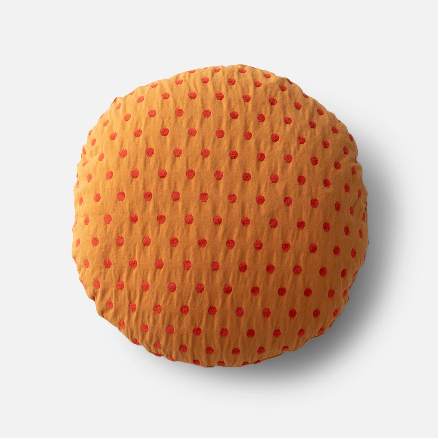 Polka Dot Circle Pillow