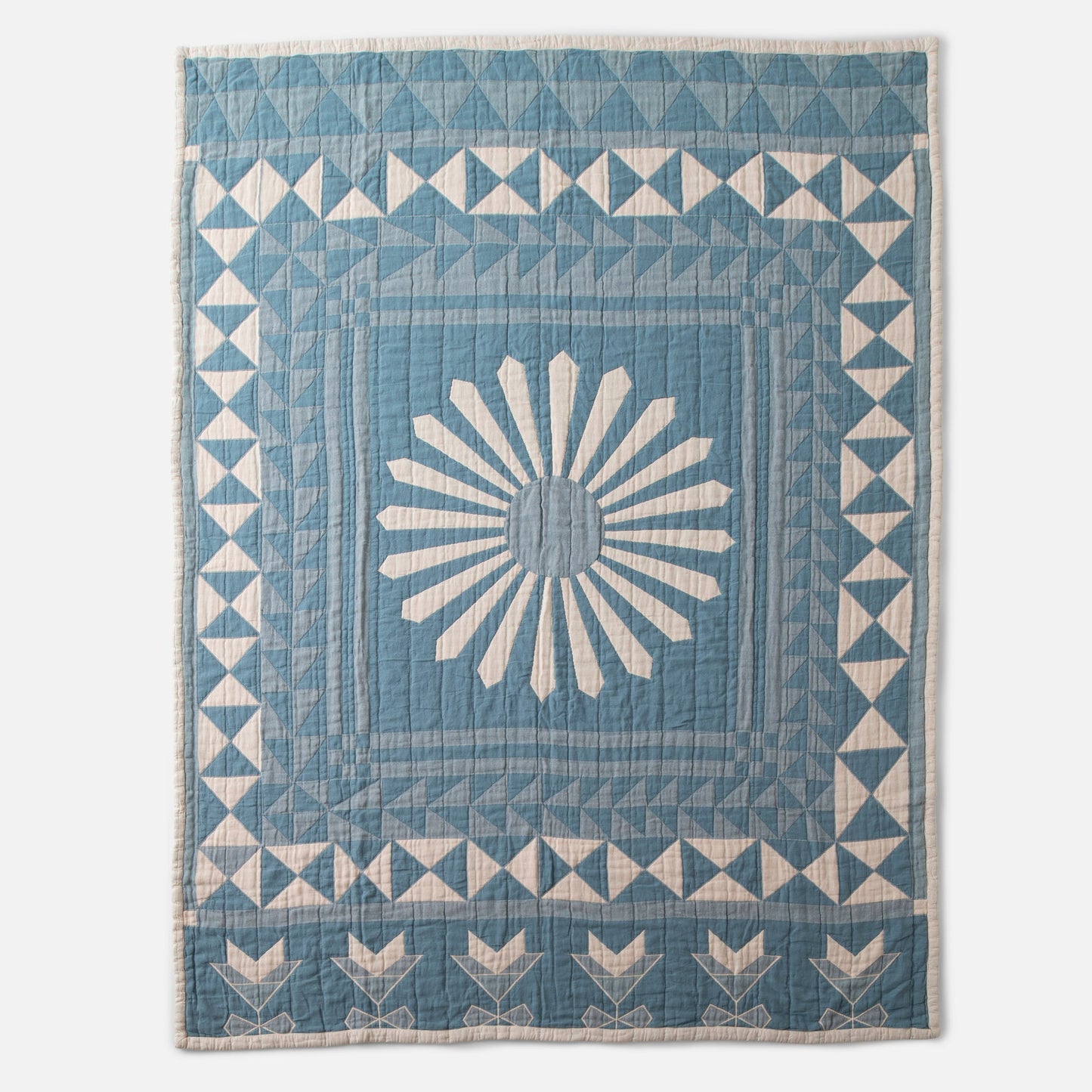 Schoolhouse x Rachel Murray Windmill Cotton Quilt