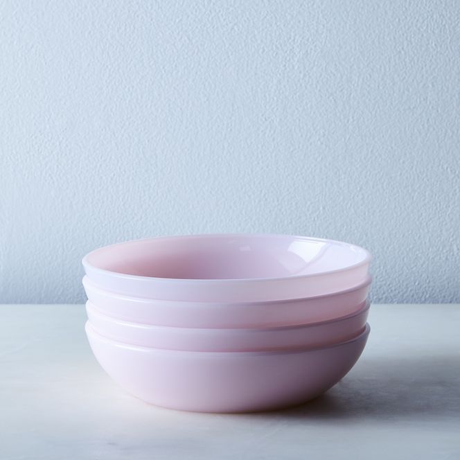 Mosser Colored Glass Dinnerware