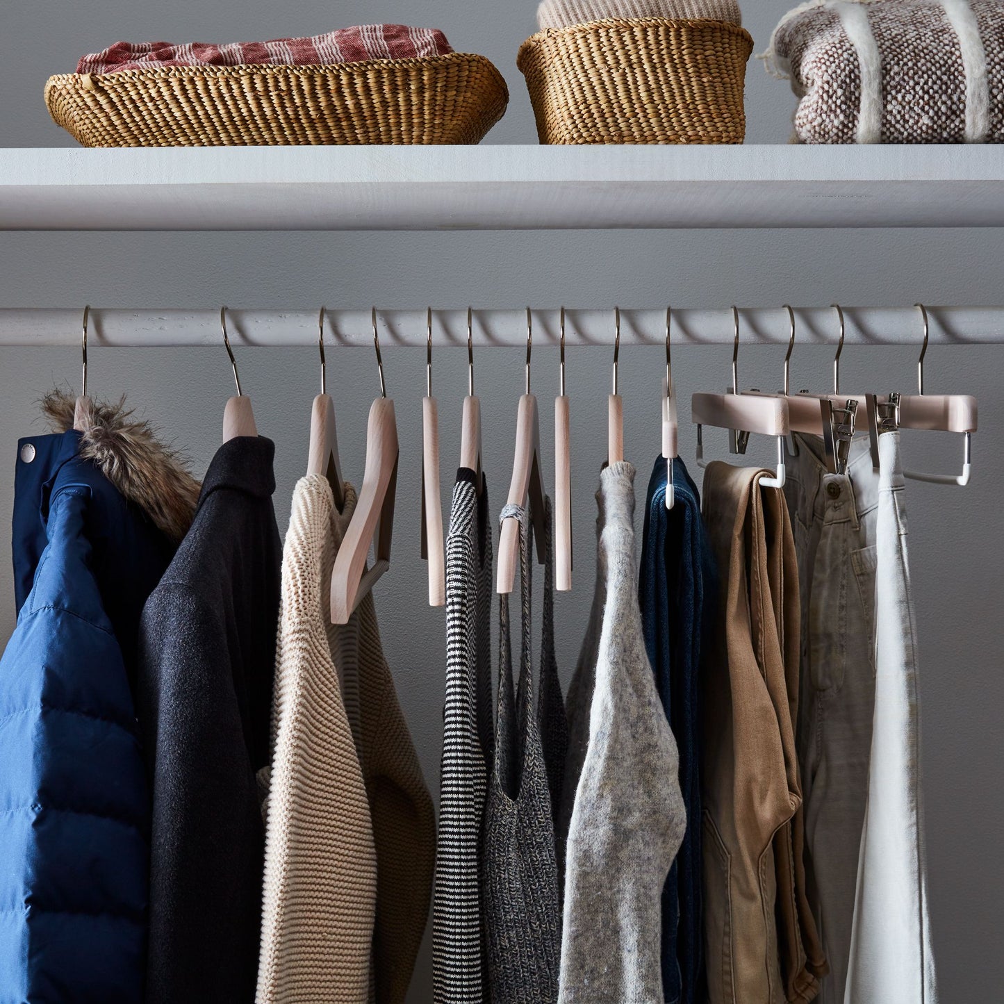 MAWA Handcrafted Beechwood Hangers