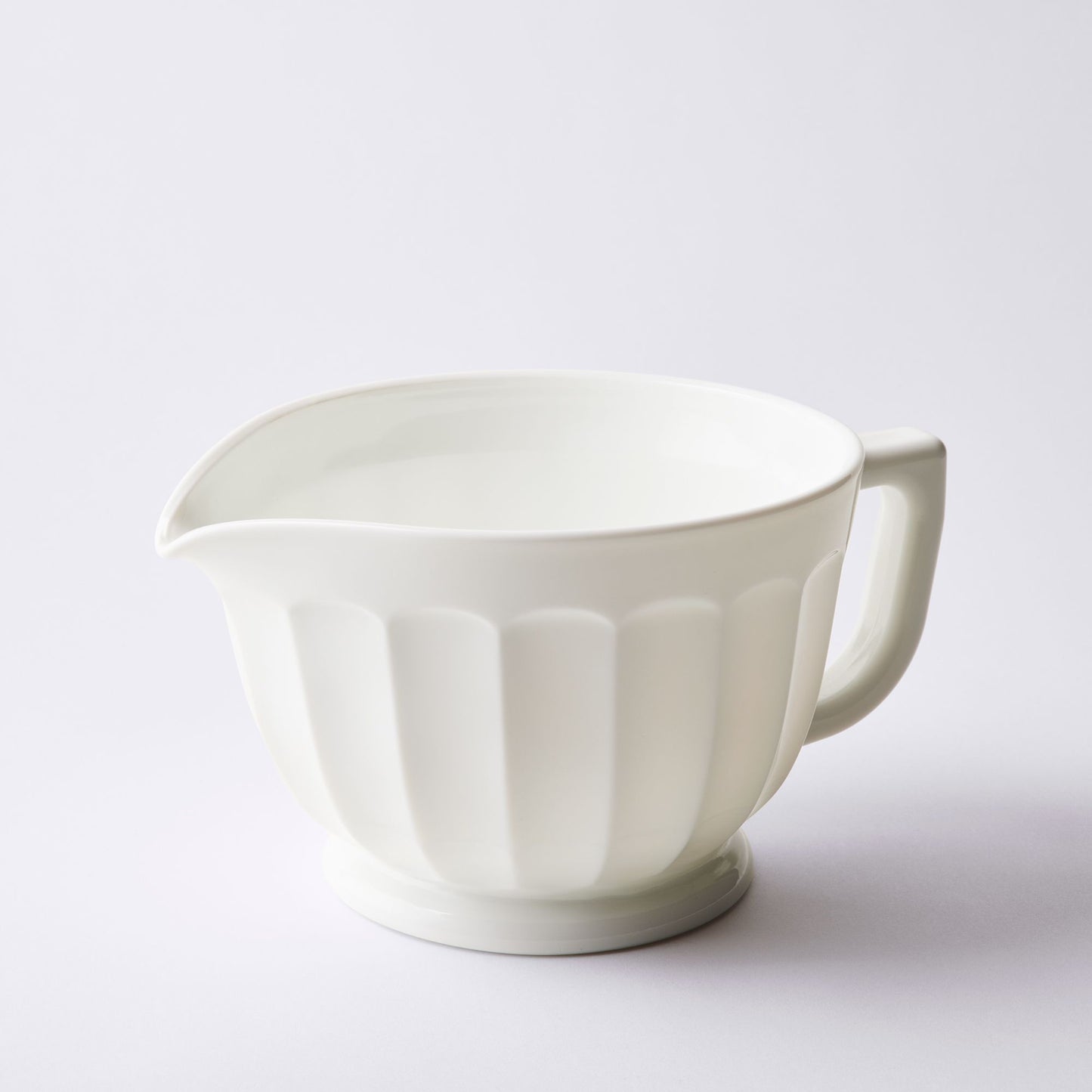 Mosser Colored Glass Batter Bowl