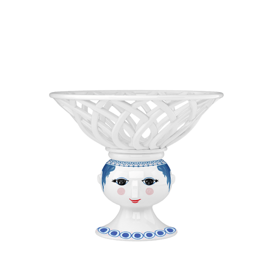 Bjørn Wiinblad Dora Fruit Bowl, Blue