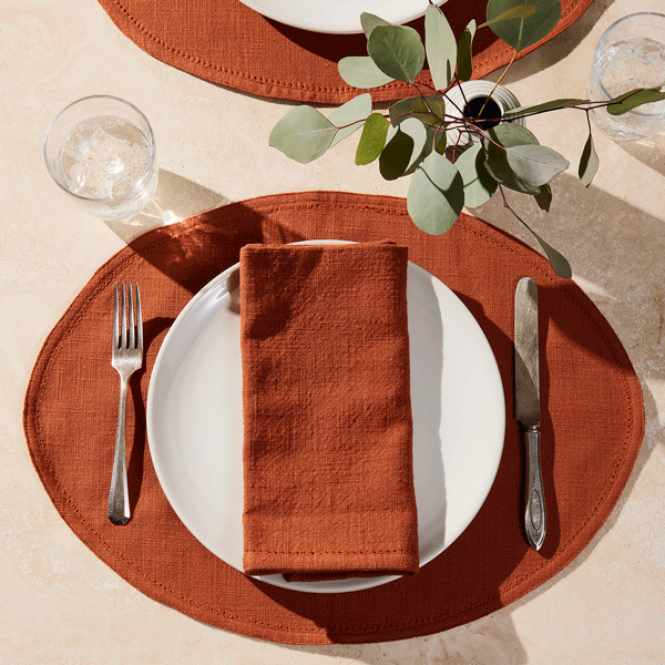 Five Two Everyday Soft Cotton Placemats