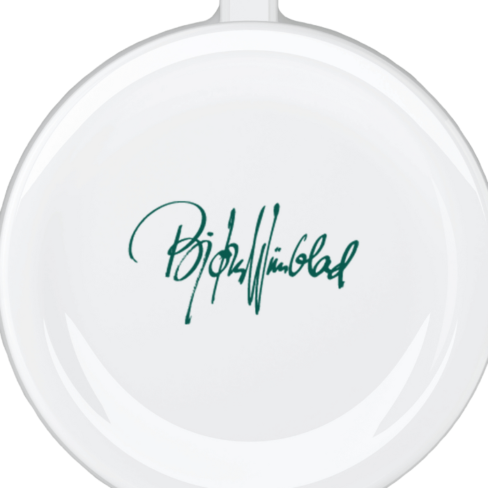 Bjørn Wiinblad Eva Christmas Ornament, Green