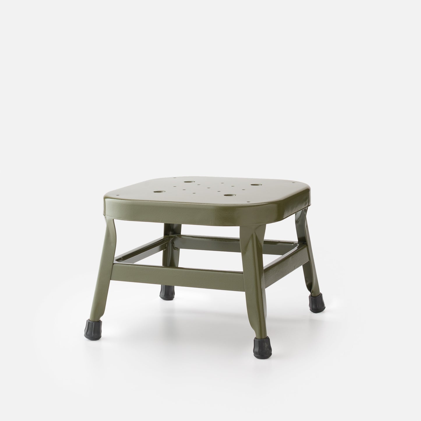 Schoolhouse Utility Stool 10"::Alder-gloss::Main